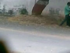 Daring road side sex Short clip